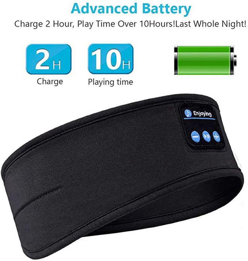 Experience Comfort and Sound: Wireless Bluetooth Sleeping Headphones Headband for Side Sleepers and Sports Enthusiasts