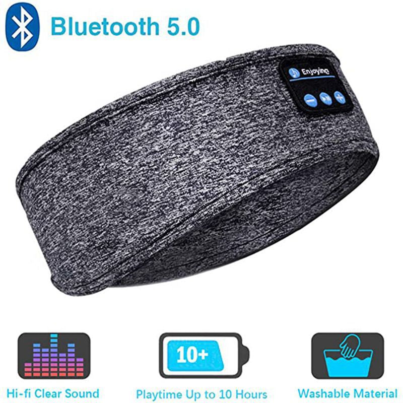 Experience Comfort and Sound: Wireless Bluetooth Sleeping Headphones Headband for Side Sleepers and Sports Enthusiasts