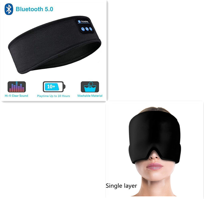 Experience Comfort and Sound: Wireless Bluetooth Sleeping Headphones Headband for Side Sleepers and Sports Enthusiasts