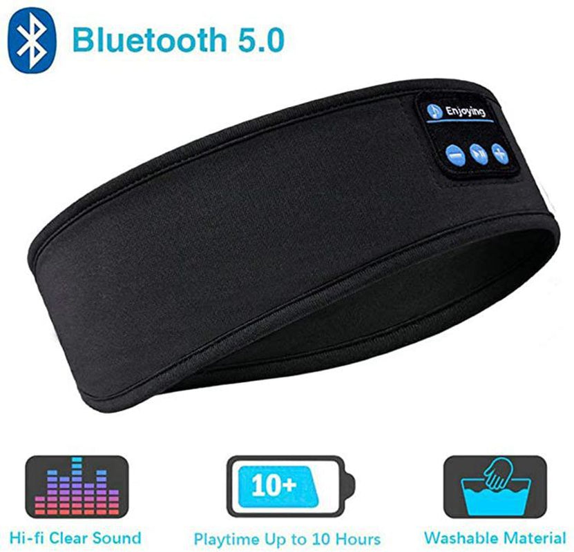 Experience Comfort and Sound: Wireless Bluetooth Sleeping Headphones Headband for Side Sleepers and Sports Enthusiasts