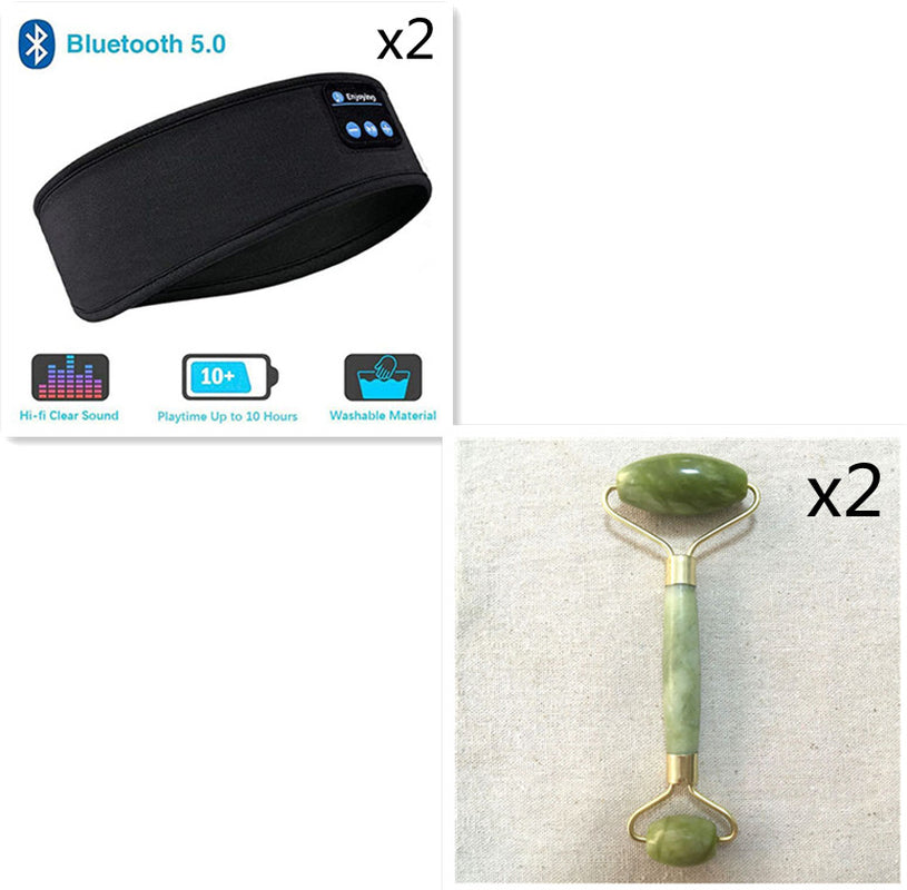 Experience Comfort and Sound: Wireless Bluetooth Sleeping Headphones Headband for Side Sleepers and Sports Enthusiasts