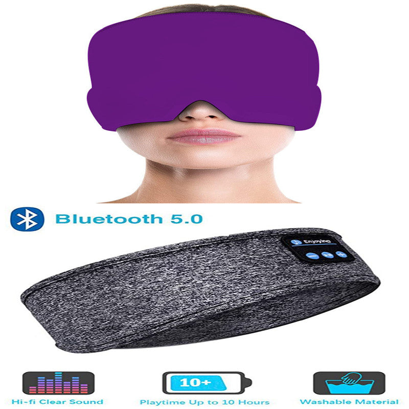 Experience Comfort and Sound: Wireless Bluetooth Sleeping Headphones Headband for Side Sleepers and Sports Enthusiasts