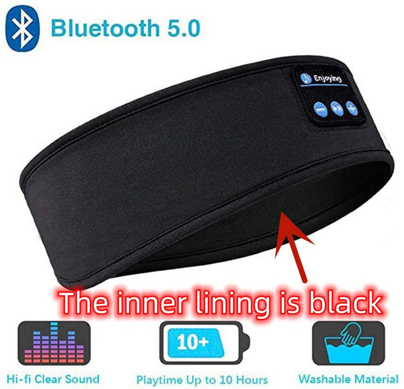 Experience Comfort and Sound: Wireless Bluetooth Sleeping Headphones Headband for Side Sleepers and Sports Enthusiasts