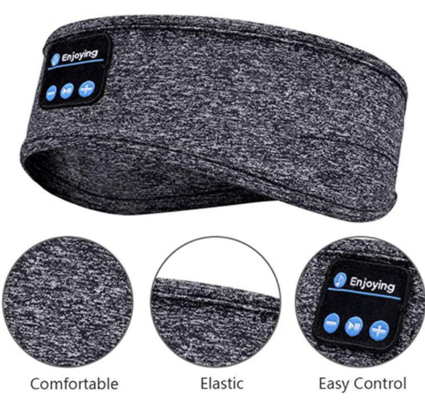 Experience Comfort and Sound: Wireless Bluetooth Sleeping Headphones Headband for Side Sleepers and Sports Enthusiasts