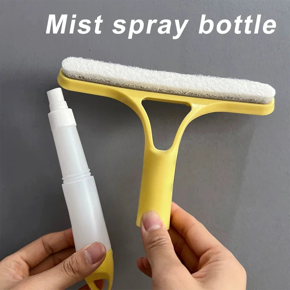Transform Your Cleaning Routine with the 3-in-1 Window Cleaning Squeegee and Spray Bottle – Perfect for Home and Car!