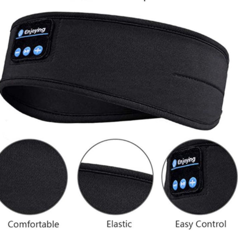 Experience Comfort and Sound: Wireless Bluetooth Sleeping Headphones Headband for Side Sleepers and Sports Enthusiasts