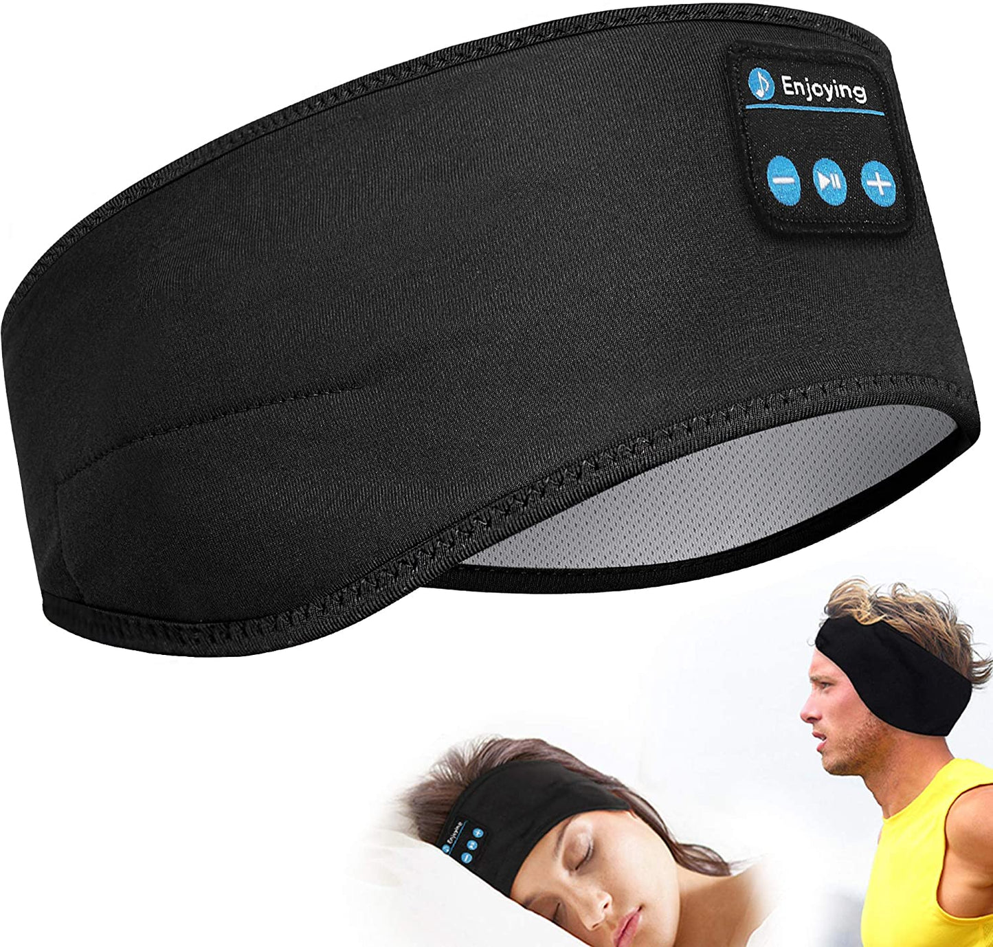 Experience Comfort and Sound: Wireless Bluetooth Sleeping Headphones Headband for Side Sleepers and Sports Enthusiasts