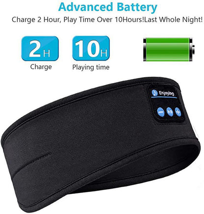 Experience Comfort and Sound: Wireless Bluetooth Sleeping Headphones Headband for Side Sleepers and Sports Enthusiasts