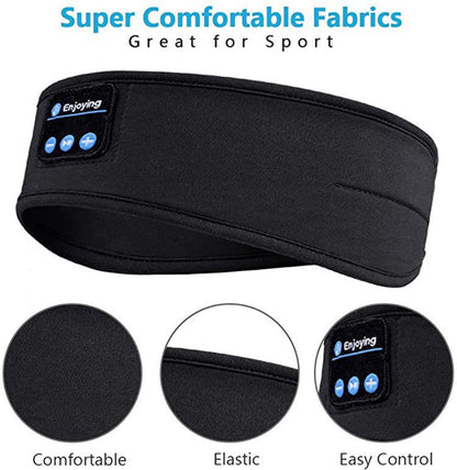 Experience Comfort and Sound: Wireless Bluetooth Sleeping Headphones Headband for Side Sleepers and Sports Enthusiasts