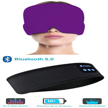 Experience Comfort and Sound: Wireless Bluetooth Sleeping Headphones Headband for Side Sleepers and Sports Enthusiasts