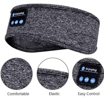 Experience Comfort and Sound: Wireless Bluetooth Sleeping Headphones Headband for Side Sleepers and Sports Enthusiasts