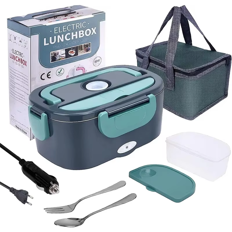 Elevate Your Lunch Experience with the Premium Portable Heated Lunch Box - Enjoy Hot Meals Anywhere!
