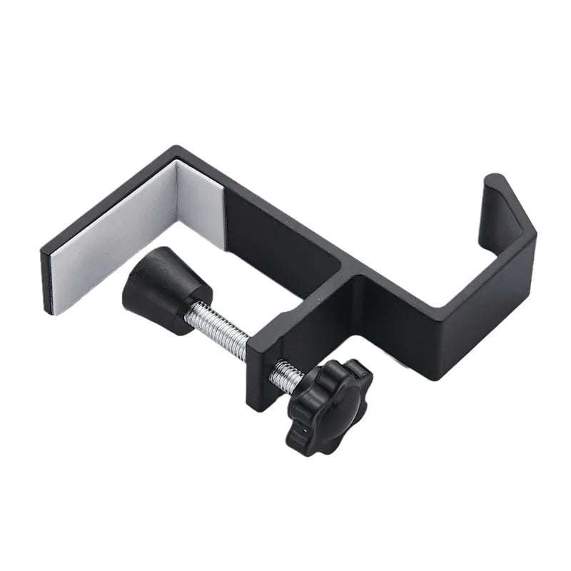 Elevate Your Space with the 1/2Pc Adjustable Desk Edge Hook - Perfect for Gaming Headsets, Backpacks, and More!