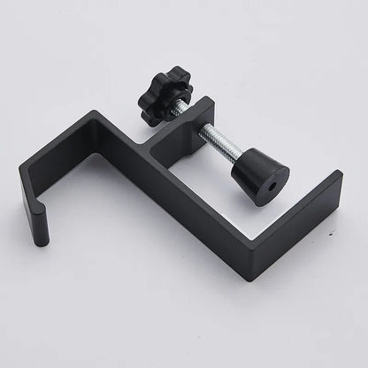 Elevate Your Space with the 1/2Pc Adjustable Desk Edge Hook - Perfect for Gaming Headsets, Backpacks, and More!