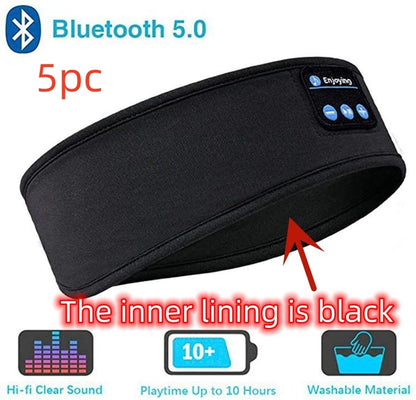 Experience Comfort and Sound: Wireless Bluetooth Sleeping Headphones Headband for Side Sleepers and Sports Enthusiasts