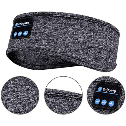 Experience Comfort and Sound: Wireless Bluetooth Sleeping Headphones Headband for Side Sleepers and Sports Enthusiasts